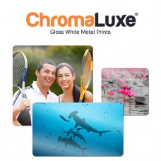 Chromaluxe 4117 Gloss White Aluminum Photo Panel 16x16"